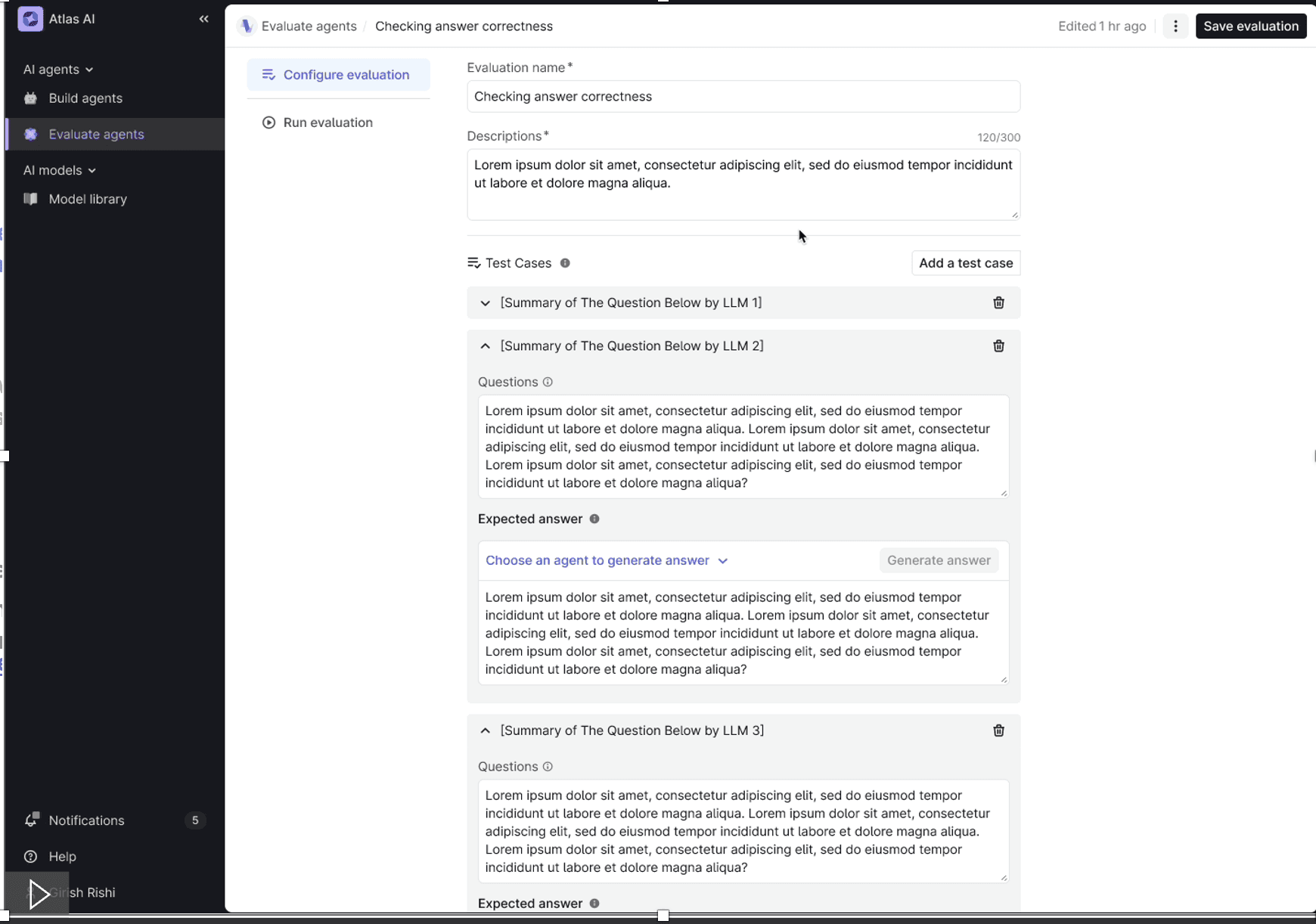 Iteration — revise, re-run, compare